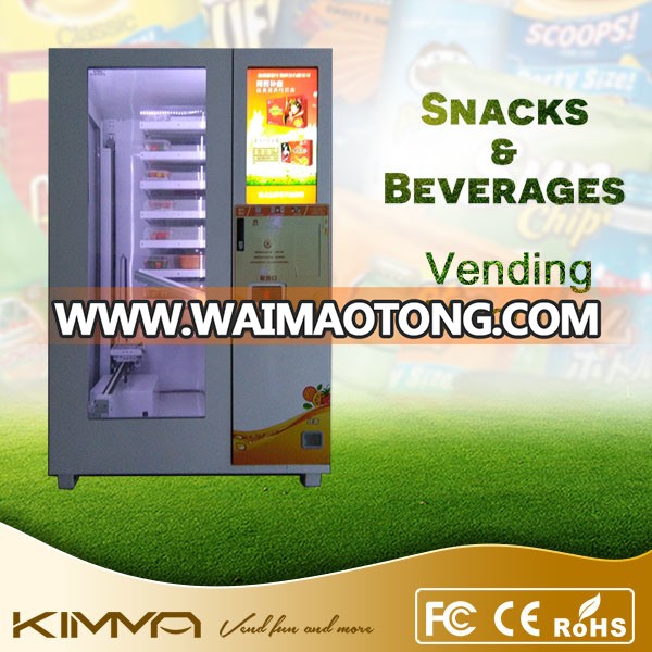 Fashion Hot Food Vending Machine with Robot Arm