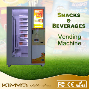 Packed Food and Pizza Vending Machine with Mdb Standard